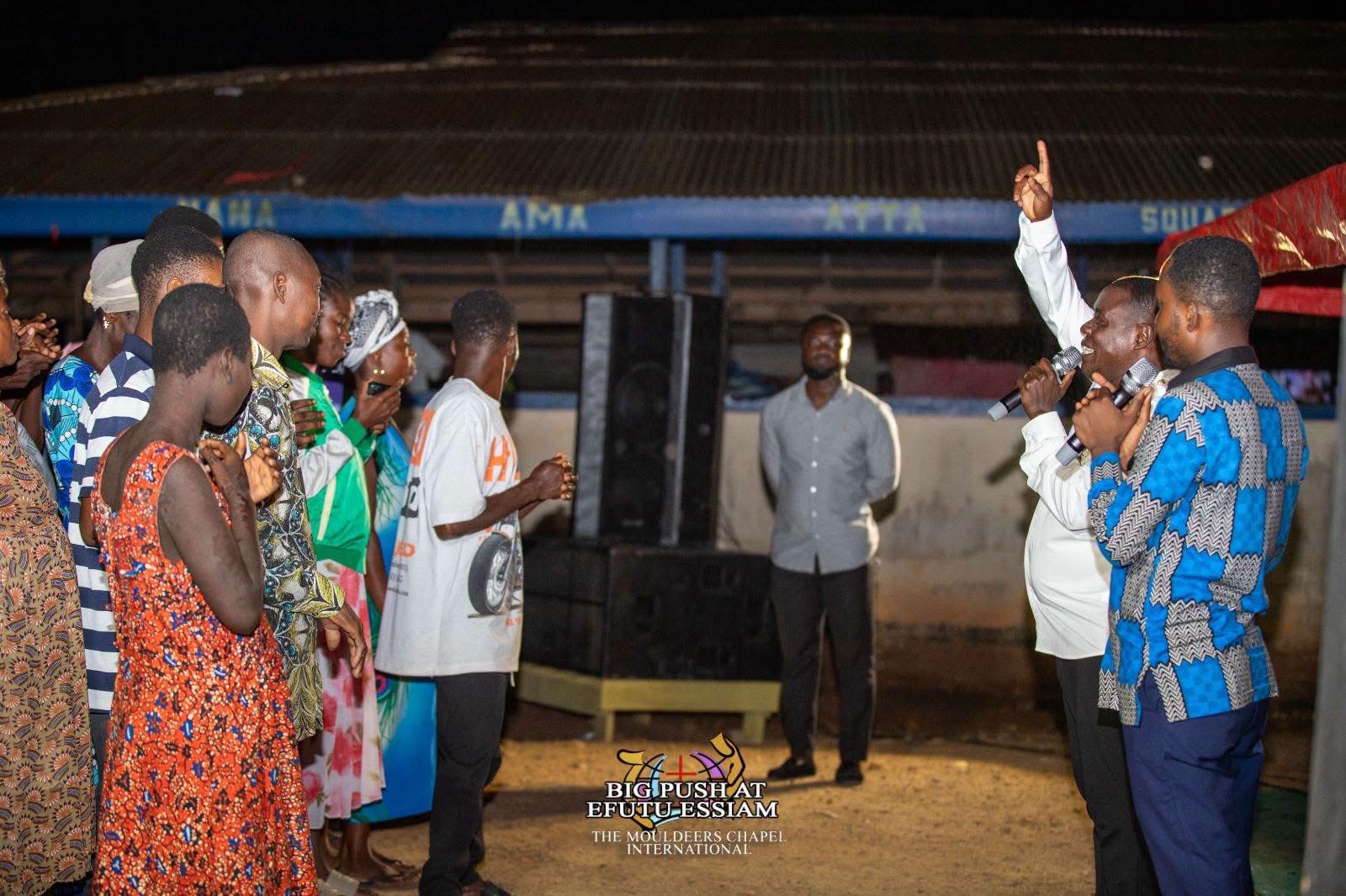 THE BIG PUSH MINI CRUSADE AT EFUTU ESSIAM WAS OUTSTANDING. MANY SOULS WERE WON AND PEOPLE RECEIVED THEIR HEALING AND MIRACLES. GET READY FOR NEXT YEAR 2027 FOR A MASSIVE MEGA CRUSADE .