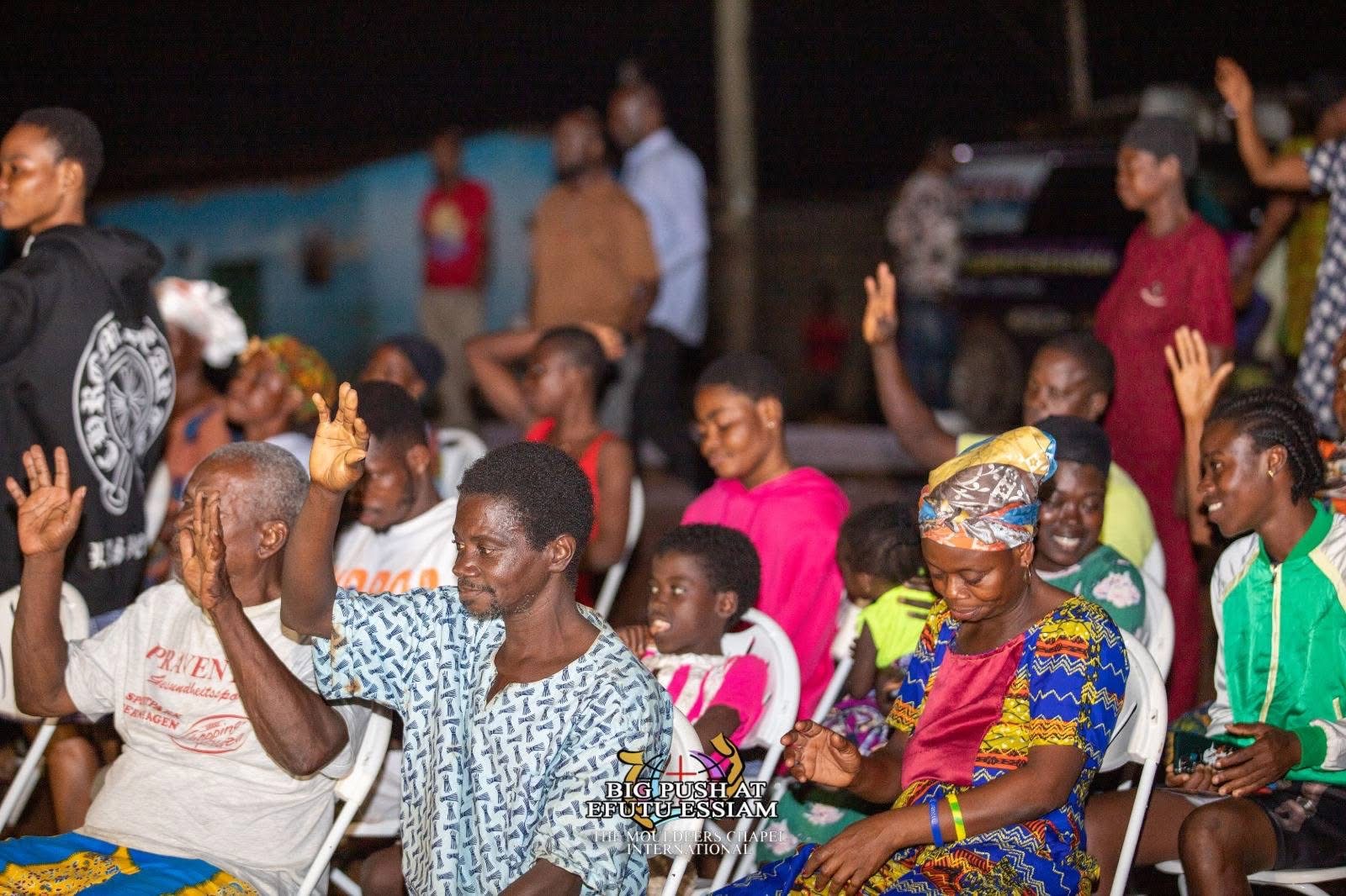 THE BIG PUSH MINI CRUSADE AT EFUTU ESSIAM DAY 2 WAS OUTSTANDING. MANY SOULS WERE WON AND PEOPLE RECEIVED THEIR HEALING AND MIRACLES. GET READY FOR NEXT YEAR 2027 FOR A MASSIVE MEGA CRUSADE .