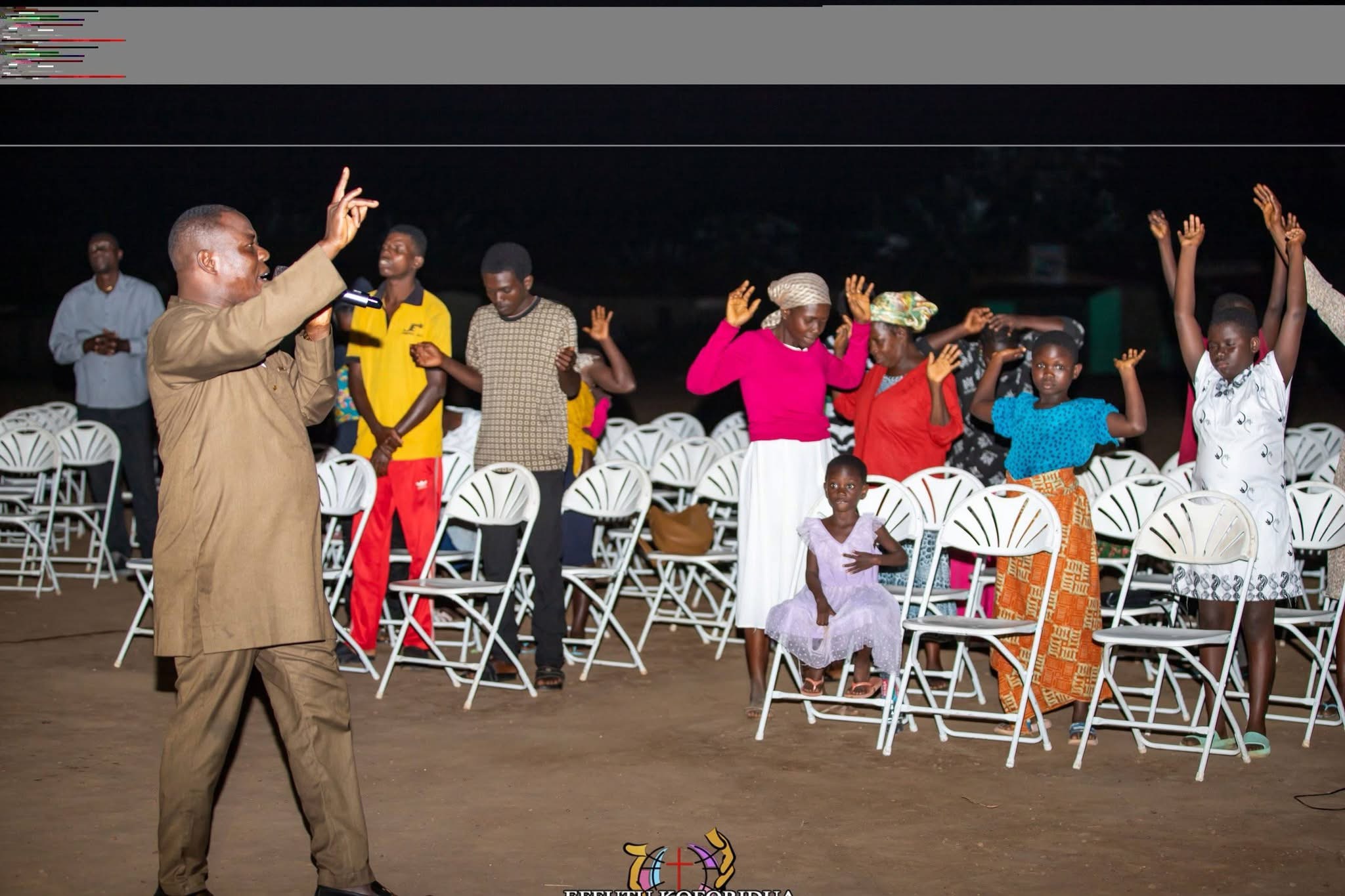 THE HEAVENS CAME DOWN, SOULS WERE WON, THERE WAS AN OUTPOURING OF THE HOLY SPIRIT.THE BIG PUSH SOUL WINNING CRUSADE AT NYINASIN WAS FULL OF GOD’S GLORY .