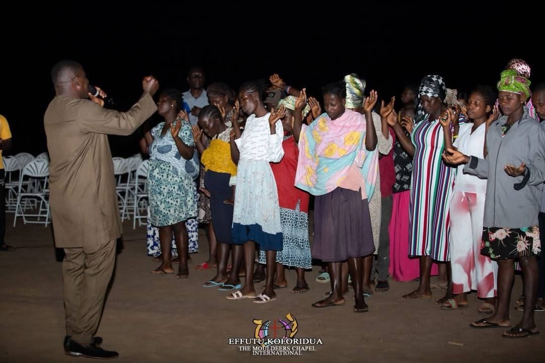 THE HEAVENS CAME DOWN, SOULS WERE WON, THERE WAS AN OUTPOURING OF THE HOLY SPIRIT.THE BIG PUSH SOUL WINNING CRUSADE AT NYINASIN WAS FULL OF GOD’S GLORY .